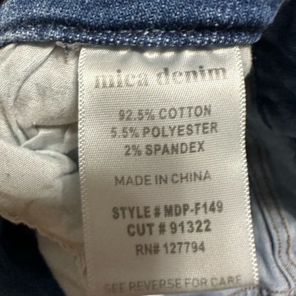 MICA HIGH RISE CROPPED FLARE JEANS SIZE 29 - Picture 3 of 5